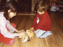 Jade, Leo and friends. Jade and Leo