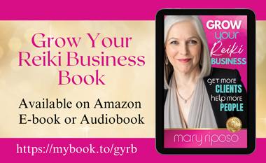 Grow Your Reiki Business, Winter 2025 Reiki News Magazine Ad